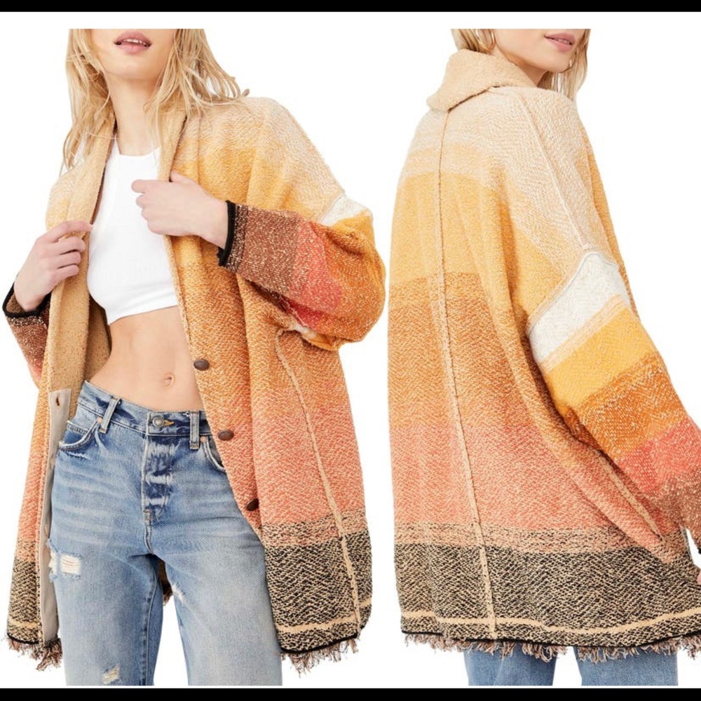 Free People Sunset Park Cardigan NWT size medium